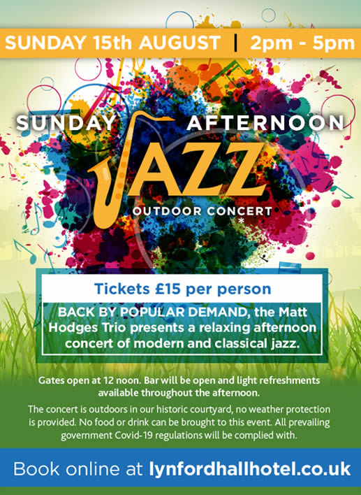 Sunday Afternoon Jazz - Outdoor Event